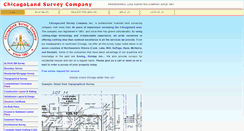 Desktop Screenshot of chicagolandsurvey.com